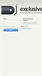 Mobile Screenshot of exclusive.dj